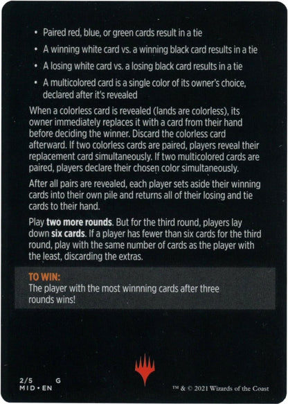 Day Vs. Night (Magic Minigame) [Innistrad: Midnight Hunt Minigame]